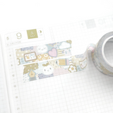 TheCoffeeMonsterzCo Patchwork: Funky Spring Washi Tape - 18mm
