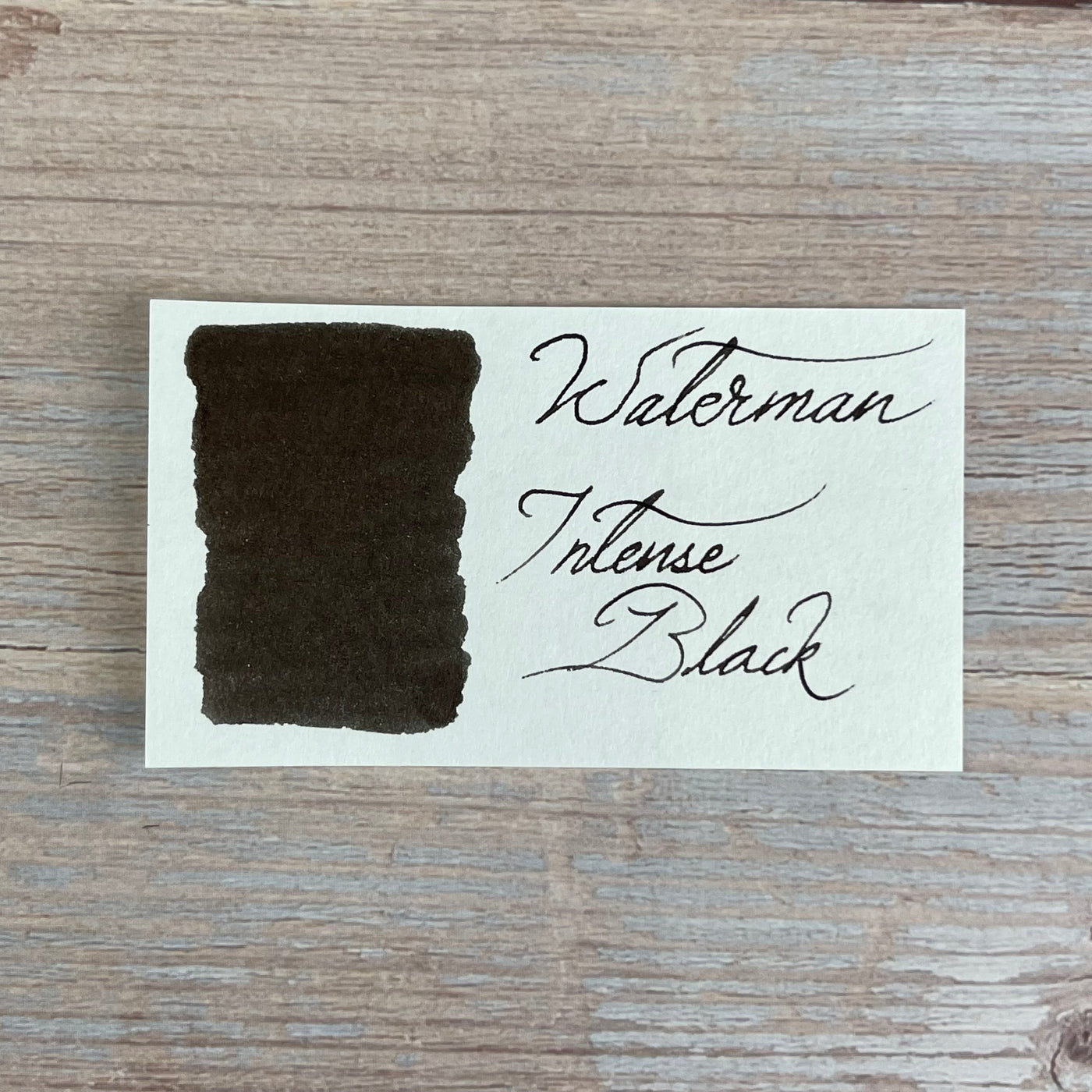 Waterman Black - 50ml Bottled Ink