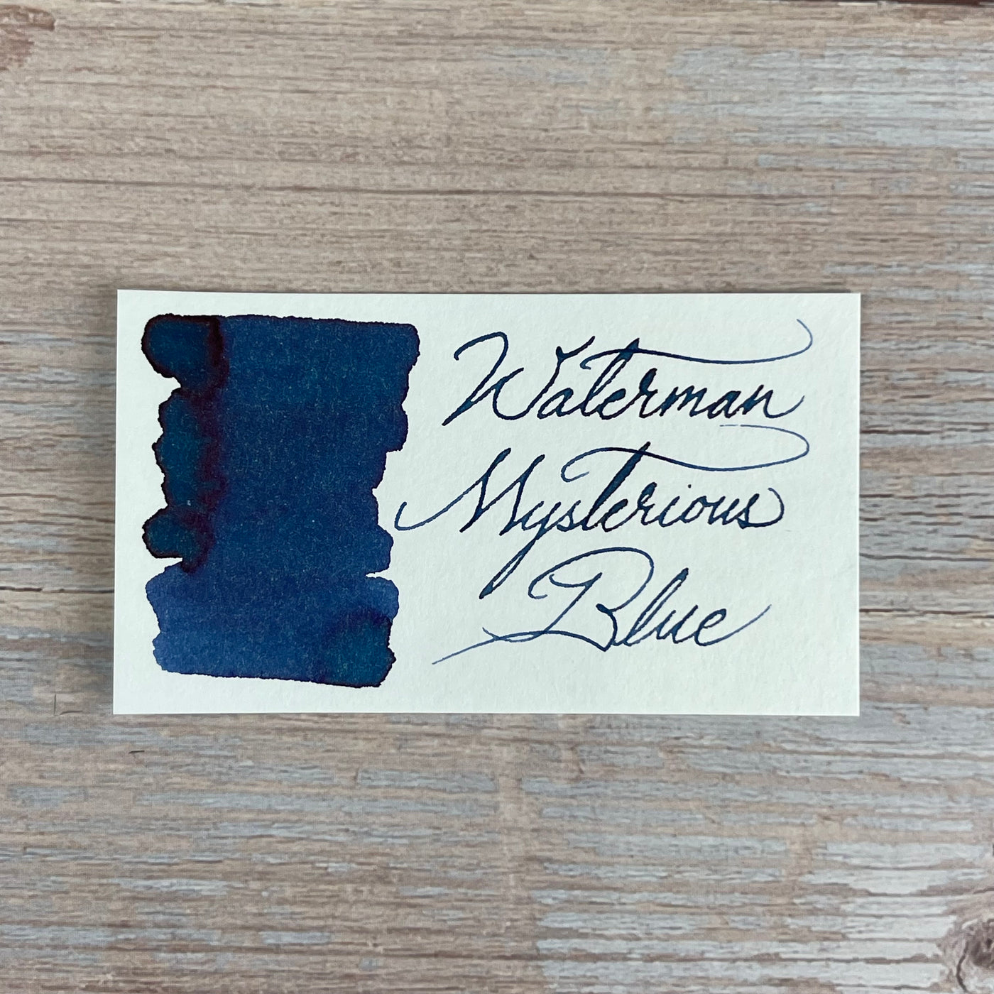 Waterman Mysterious Blue - 50ml Bottled Ink