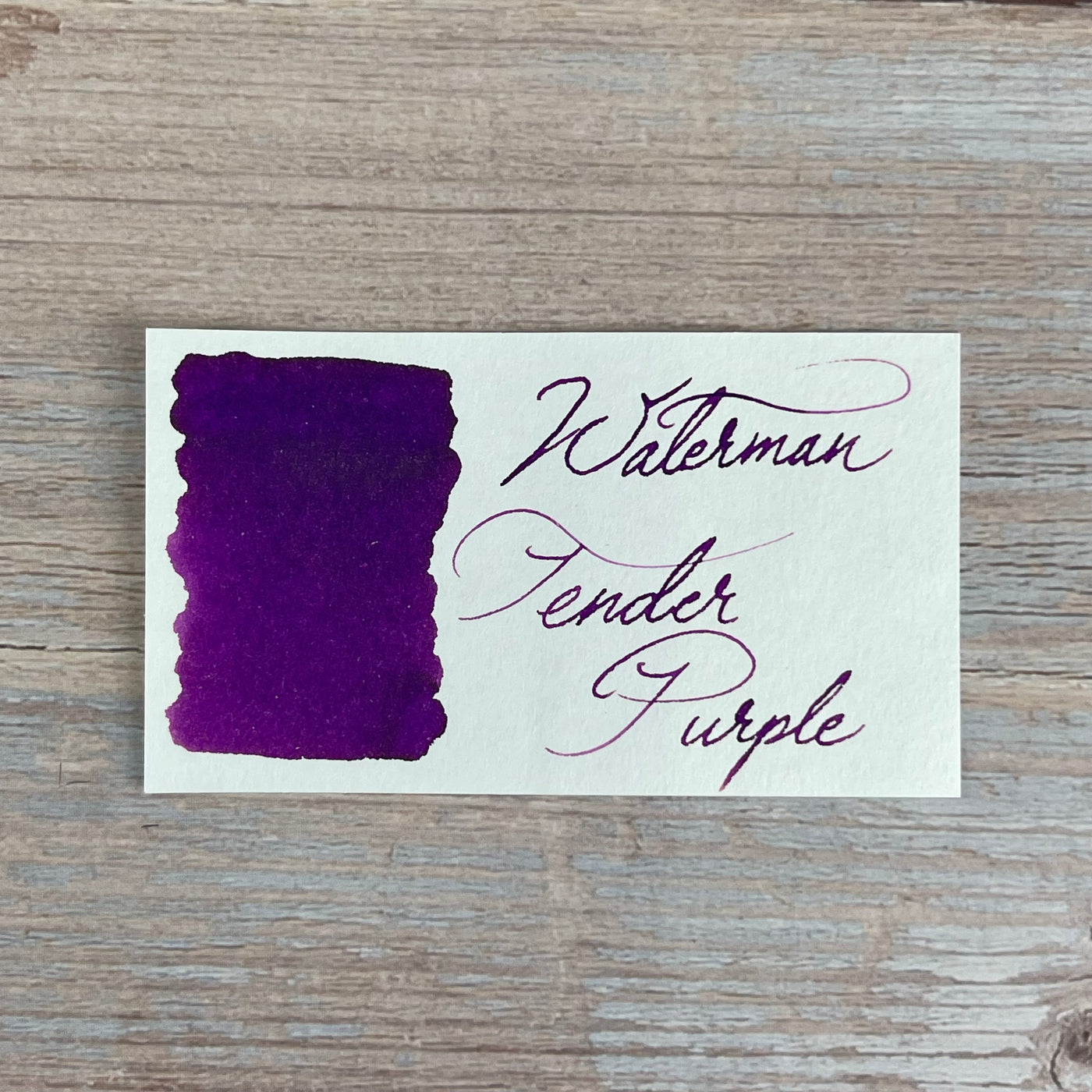 Waterman Tender Purple - 50ml Bottled Ink