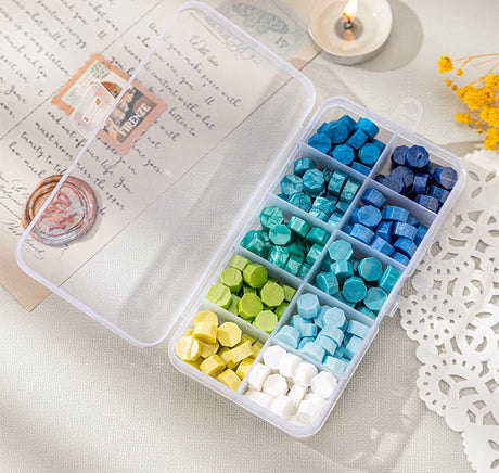 CoraCreaCrafts Wax Beads Pack - S