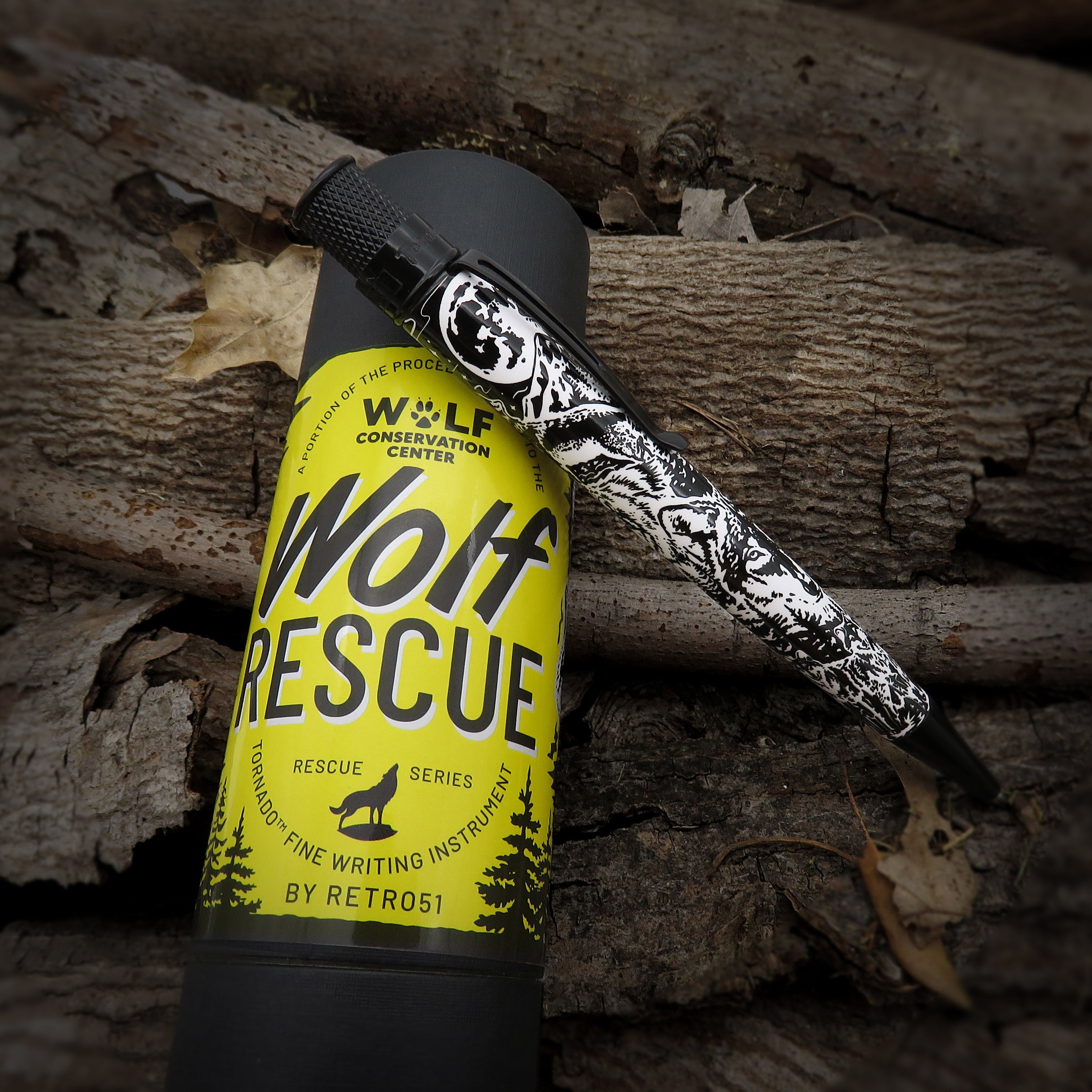Retro 51 Tornado™ Wolf Rescue Ballpoint Pen – Atlas Stationers