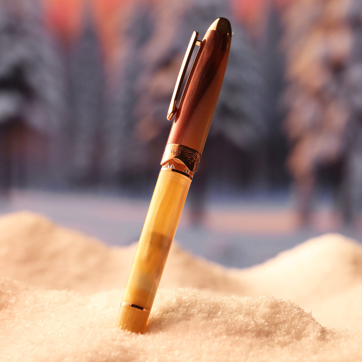 Nahvalur (Narwhal) Horizon Fountain Pen - Wonderland (Limited Edition)