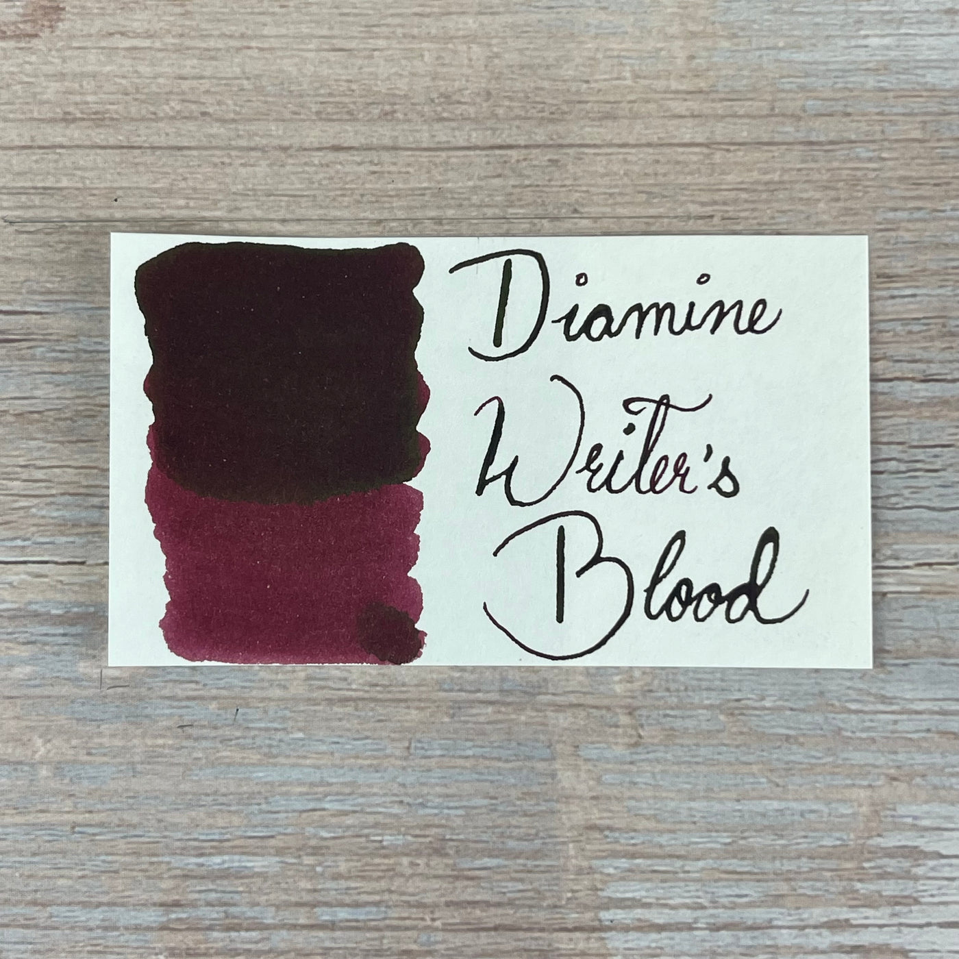 Diamine Writer's Blood - 80ml Bottled Ink