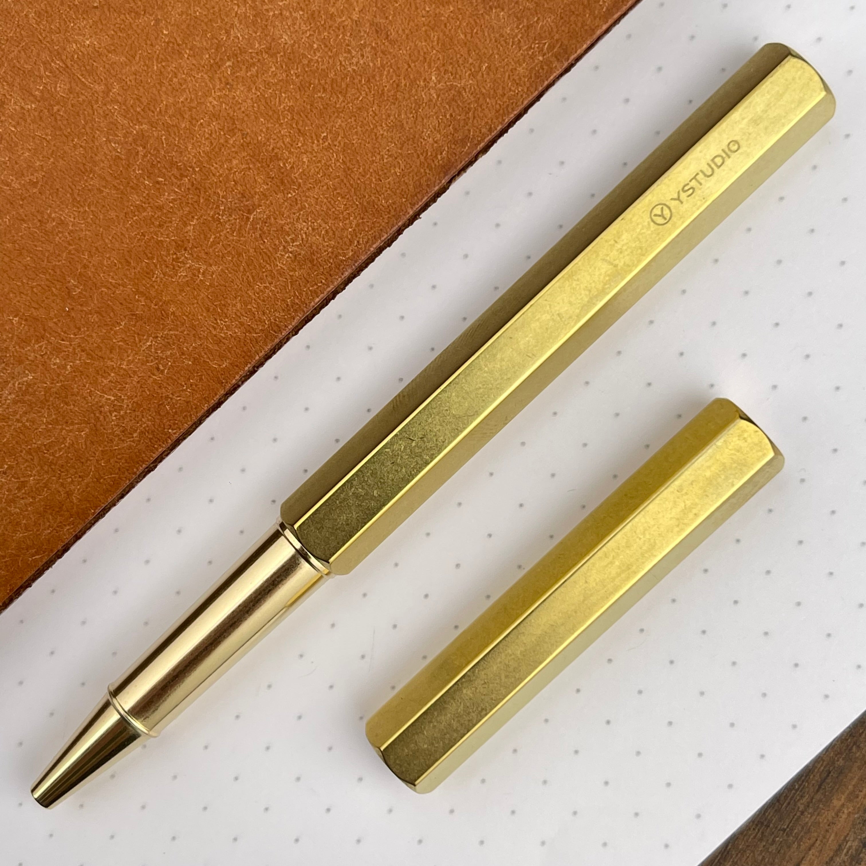 ystudio Classic Rollerball Pen - Brass – Atlas Stationers