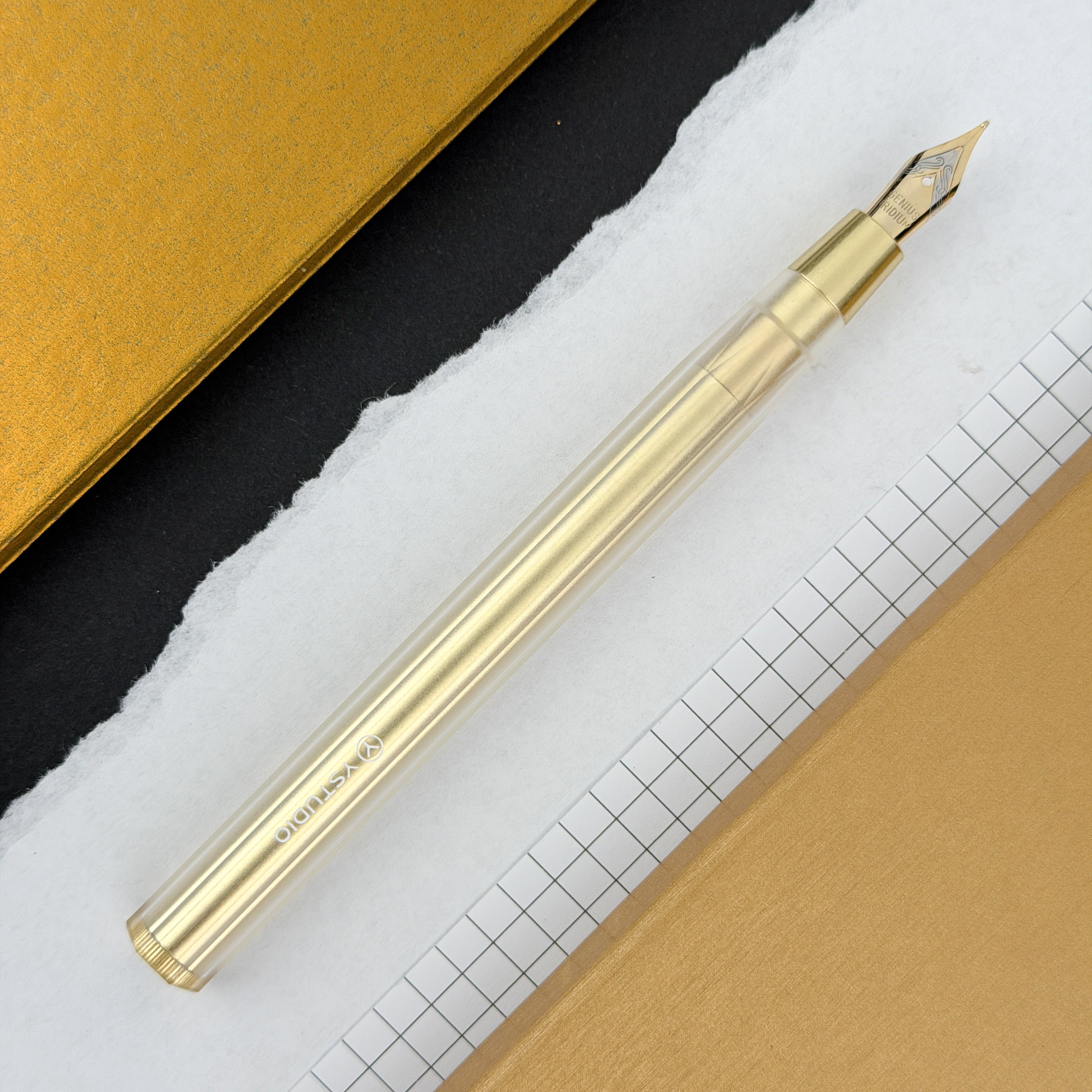 YStudio Glamour Evolve Elemental Dip Pen - Brass Gold – Atlas