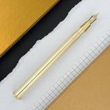 YStudio Glamour Evolve Elemental Dip Pen - Brass Gold