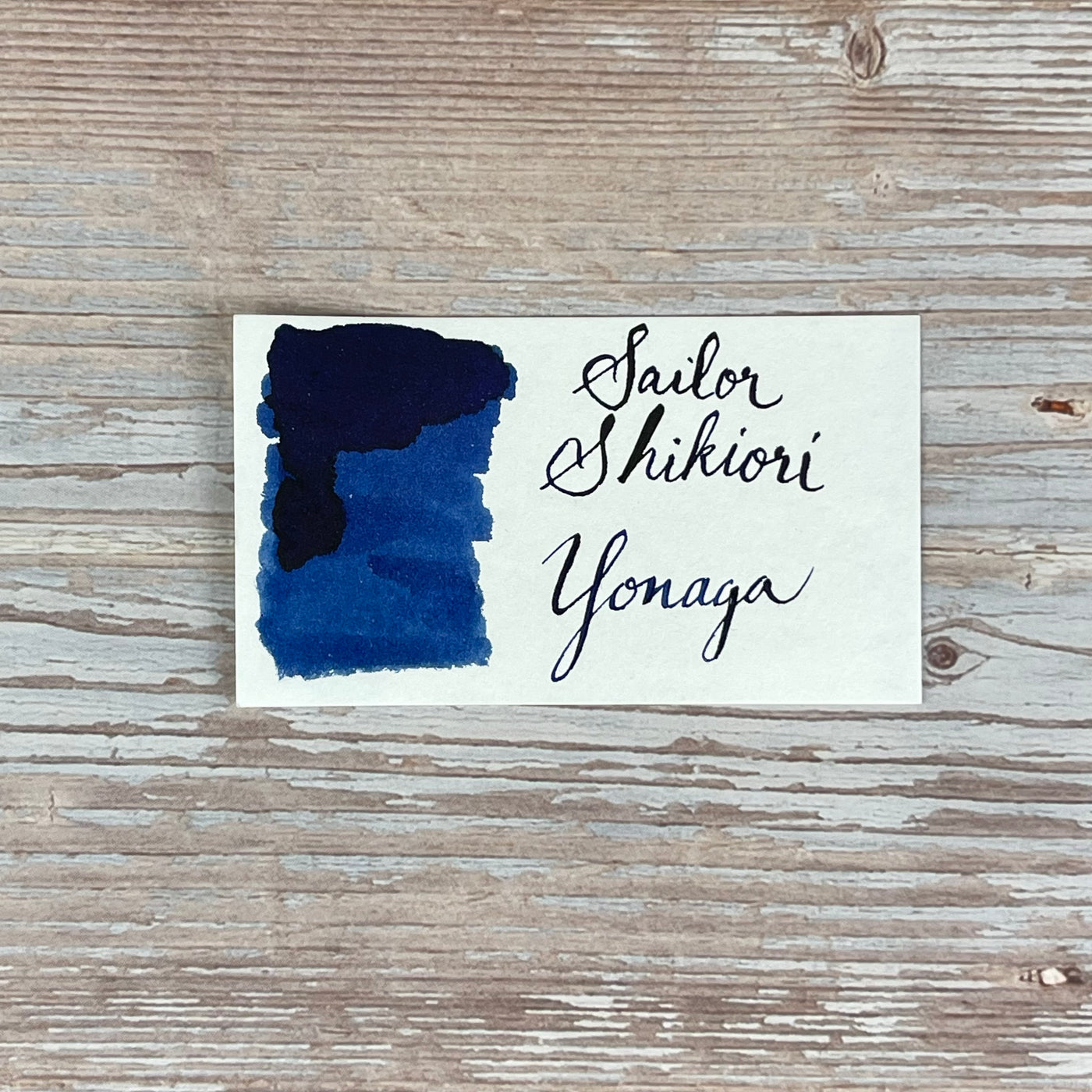 Sailor Shikiori Ink Cartridges - Yonaga (Blue Black)