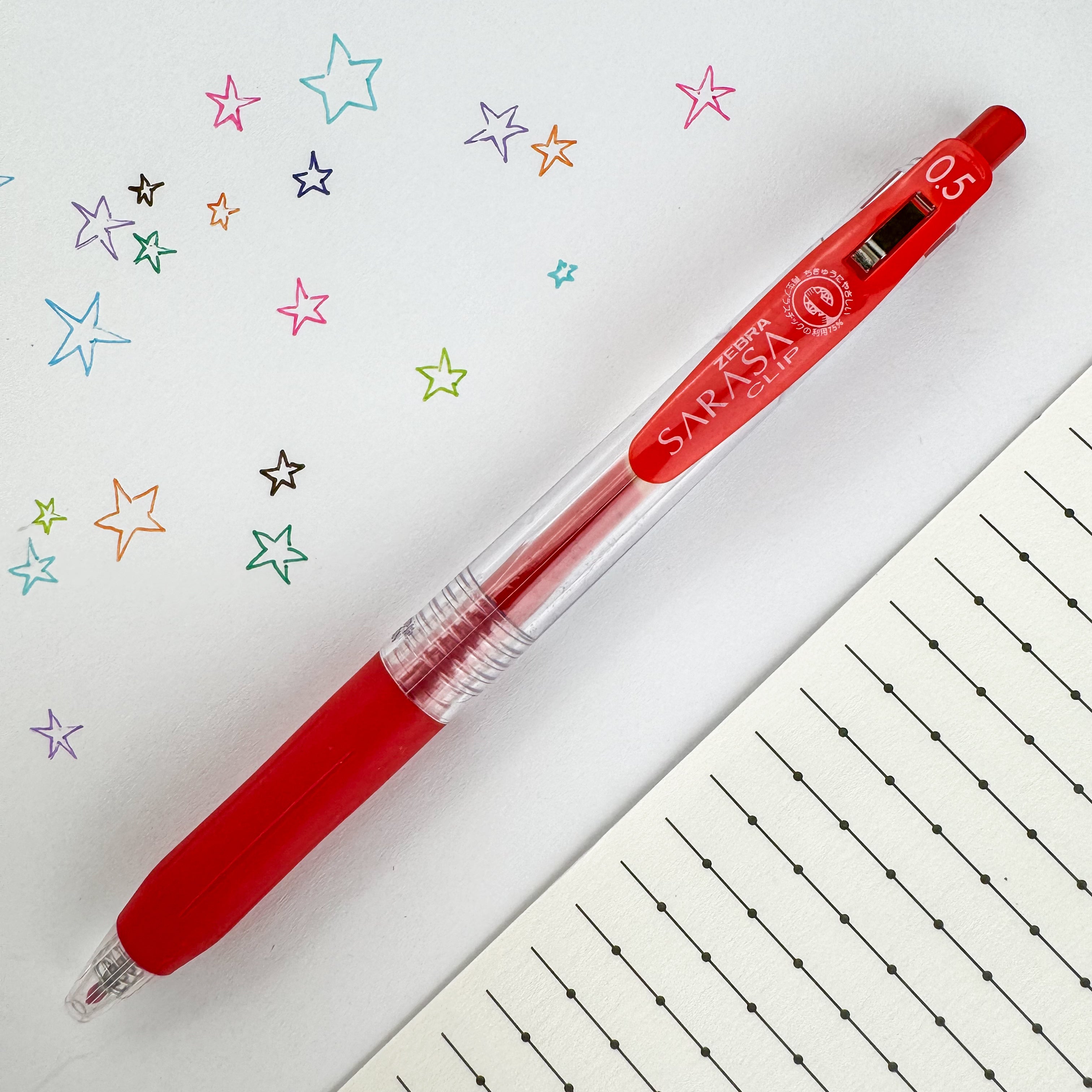Zebra Sarasa Clip Gel Pen - .5mm – Atlas Stationers