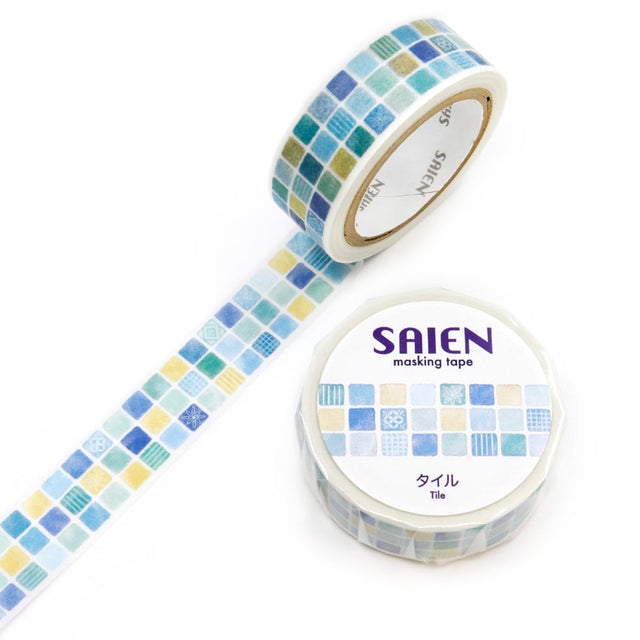 Kamiiso Washi Tape - Tiles