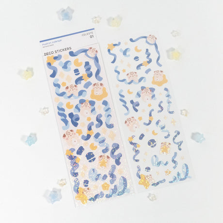 Studio Enon Cocoroll Celeste Polco Deco Sticker Sheet
