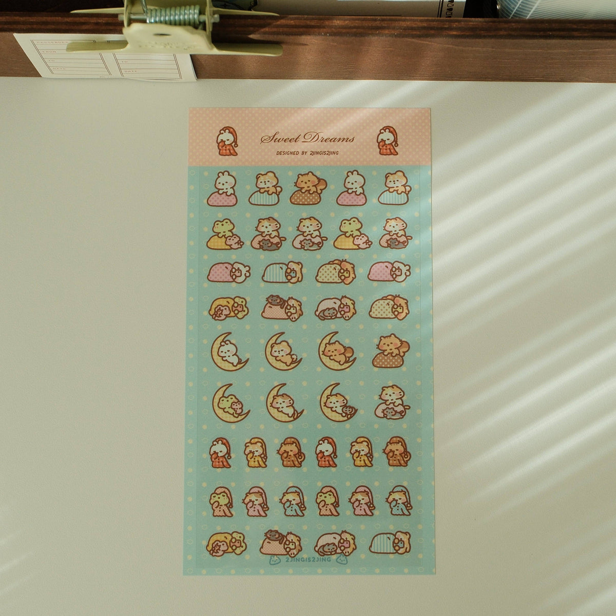2jingis2jing Sweet Dream Sticker Sheet