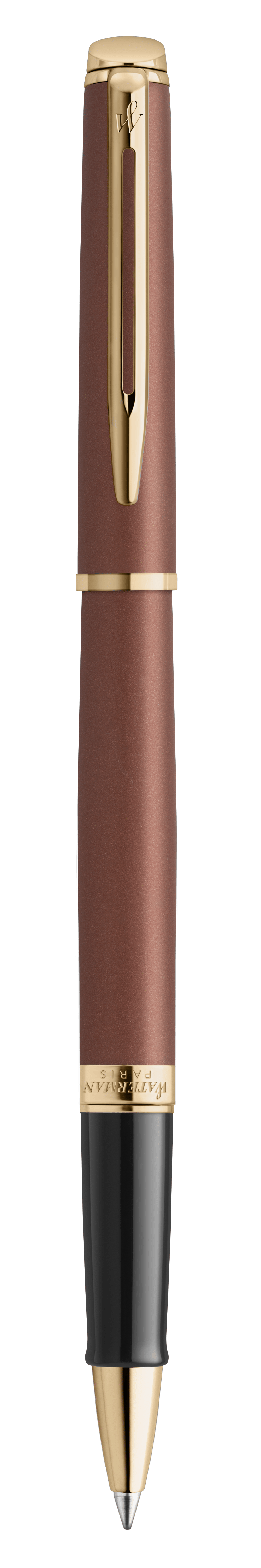 Waterman Hémisphère Understated Edit Rollerball Pen - Metallic Copper Red
