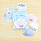 Papier Platz MILINA Flake Sticky Notes - LOVE RACCO