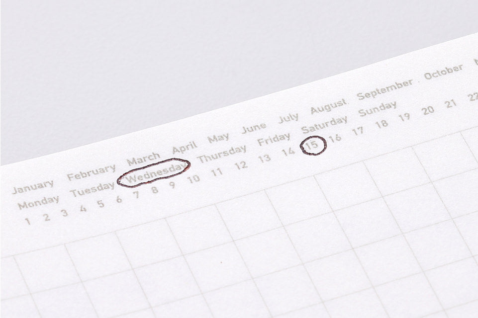 Stalogy 1/2 Year Notebook - A6 Slim