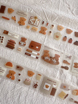 Bloom Paper Studio Bear's Cafe Kiss Cut PET Tape