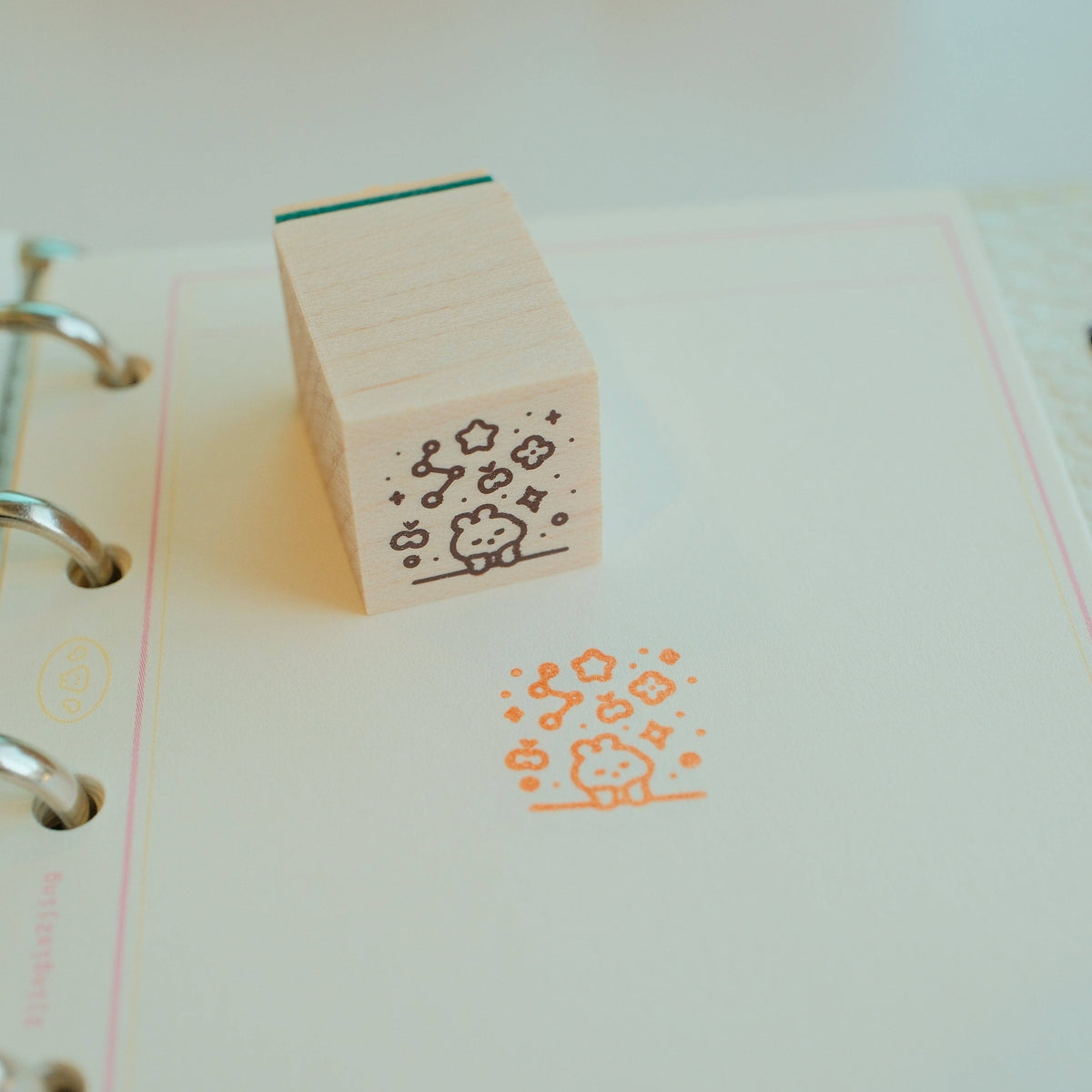 2jingis2jing Living Softly Rubber Stamp Vol. 2 (1.5cm)
