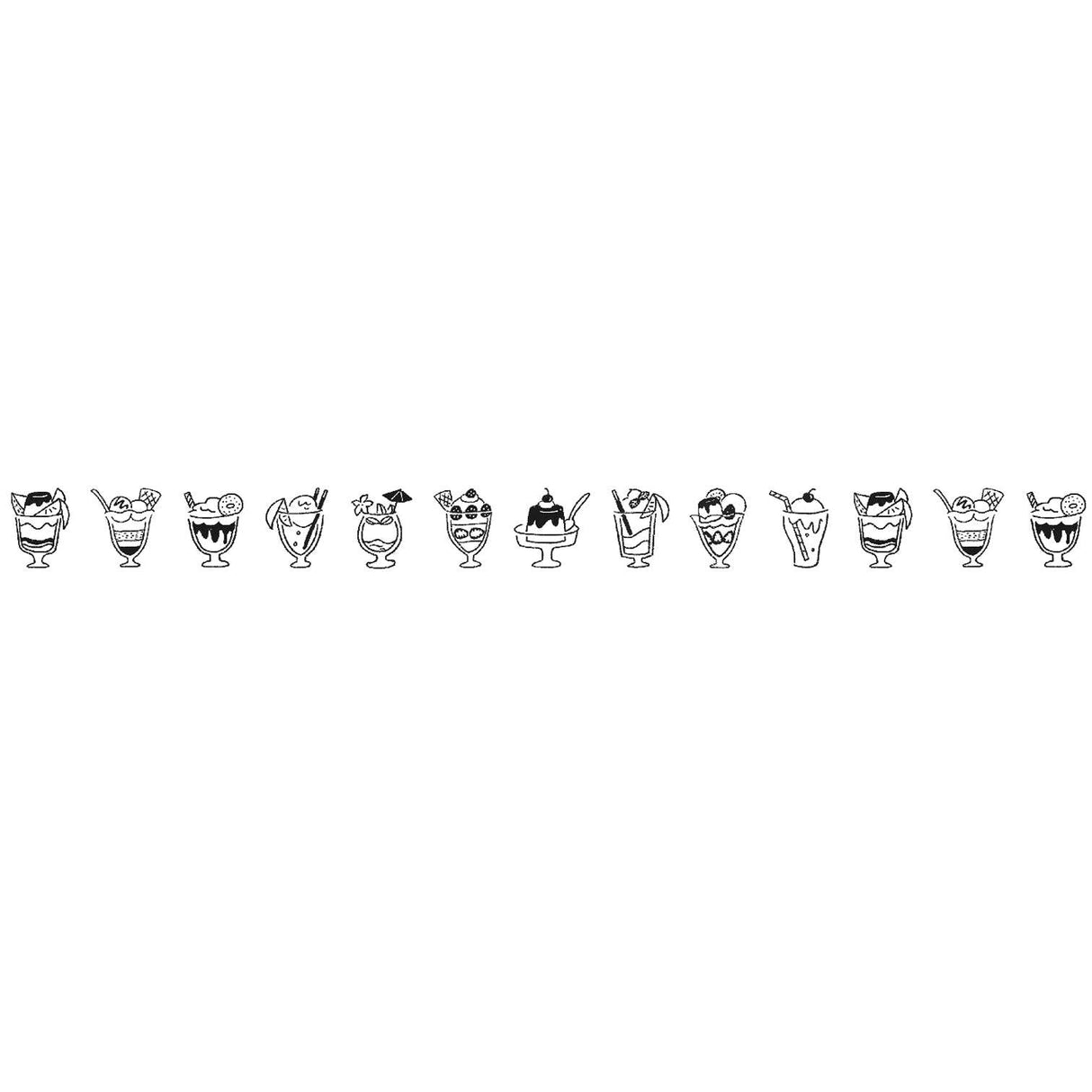 PLUS Petit Deco Tape - Monochromatic