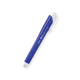 Pentel Ain Clic Knock Triangular Eraser with Clip - Metallic Blue