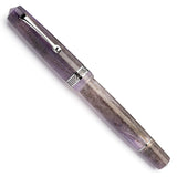 Leonardo Momento Magico Fountain Pen - Amethyst w/ Silver