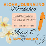 Atlas x Aloha Journaling with Jeanne Florini of Jeanne’s Ohana Designs