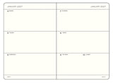Leuchtturm Weekly Planner 2027, 18 Months, English