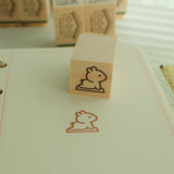 2jingis2jing Living Softly Rubber Stamp Vol. 1 (1.5cm)