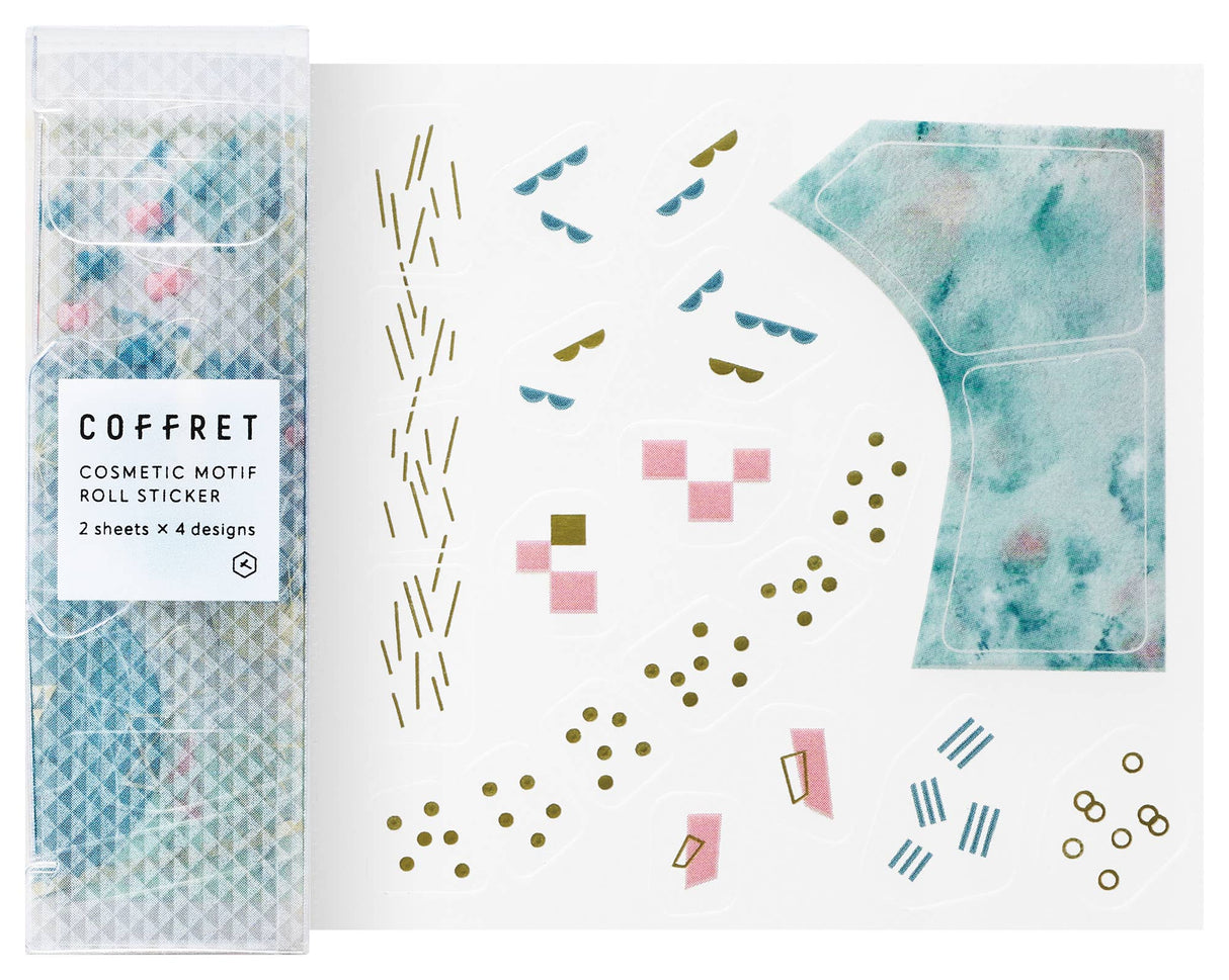 COFFRET ROLL Decoration Sticker