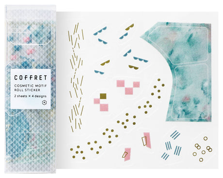 COFFRET ROLL Decoration Sticker