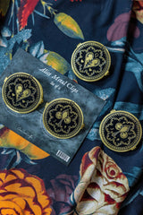 CoraCreaCrafts Alice Metal Clips (Set of 2)