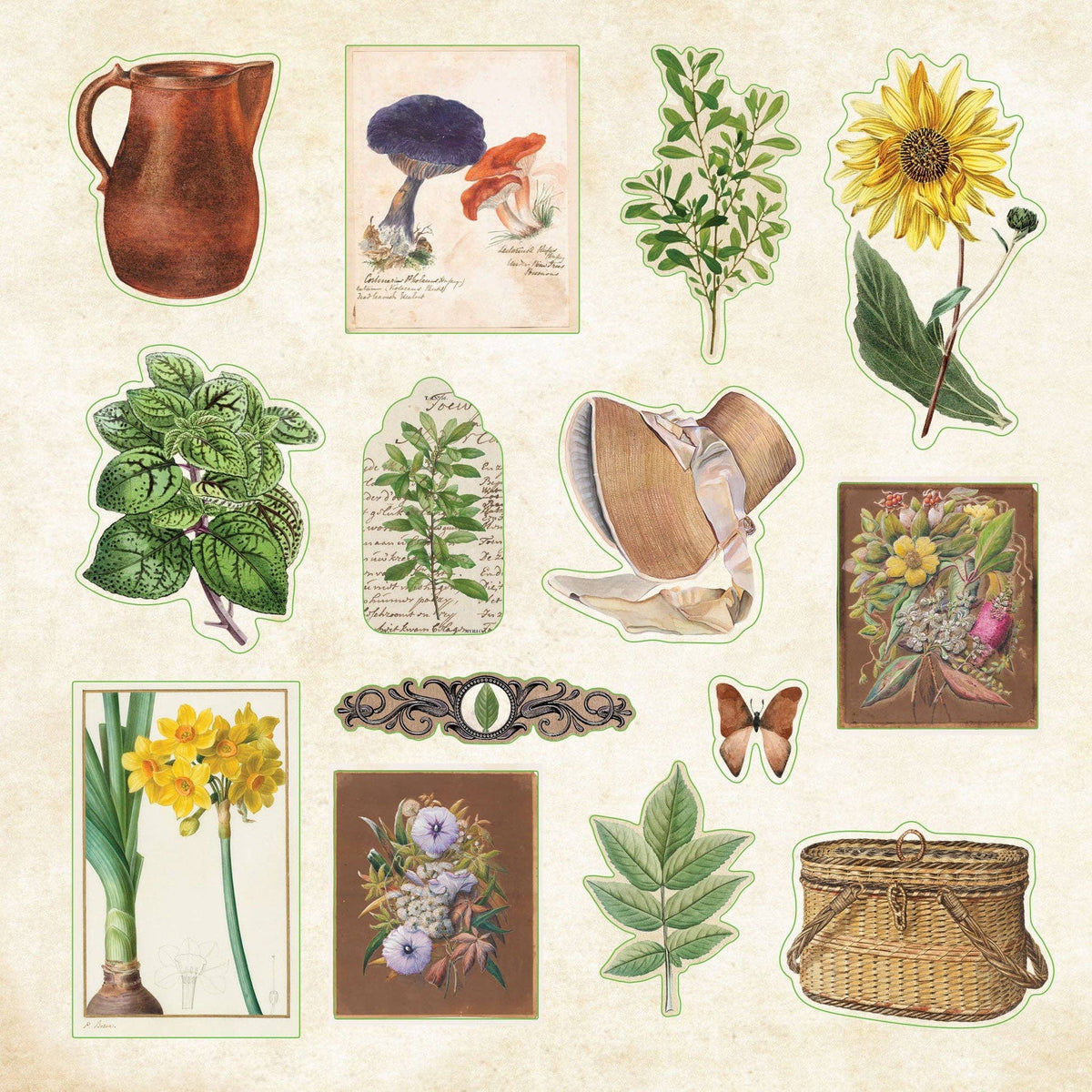 Cottagecore Sticker Book – Atlas Stationers
