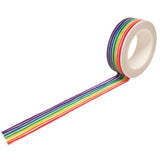 beve! Rainbow Organic Stripe Washi Tape