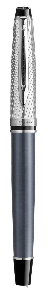 Waterman Expert Deluxe Fountain Pen - Metallic Stone Grey Lacquer