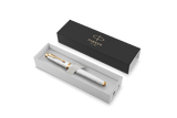 Parker IM Premium Fountain Pen - Pearl Lacquer & Gold Trim
