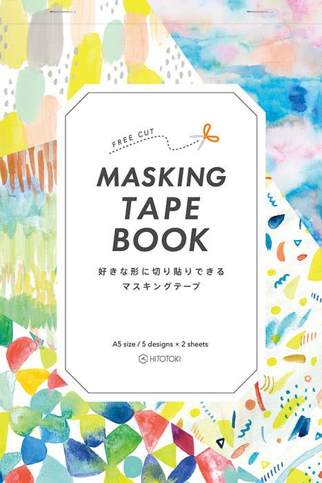 King Jim Decorative Paper Masking Tape Book - A5 Size