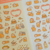 2jingis2jing Shiba Doodoo & Bobo Sticker Sheet