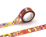 MT Washi Tape - 15mm Basketball