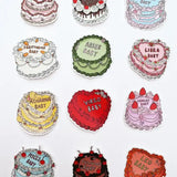 Zodiac Cake Stickers - Sets of All 12 Sticker Designs