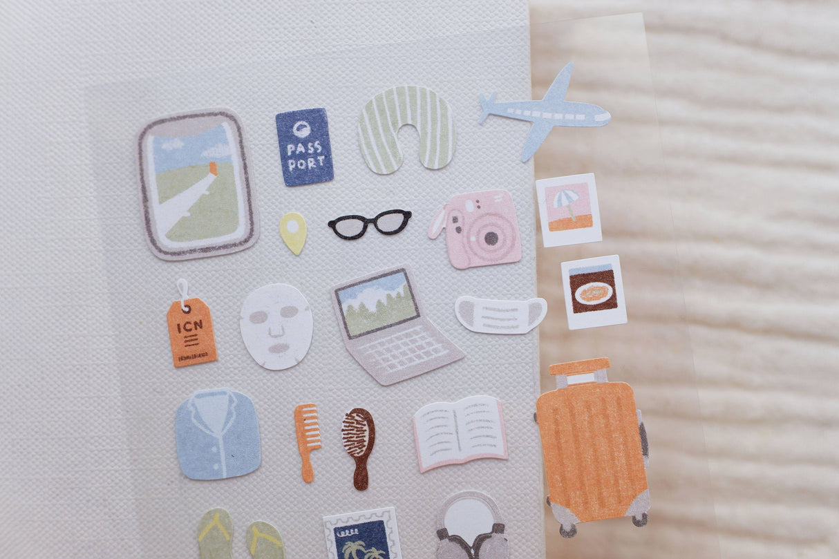 Suatelier Design Stickers - Happy journey
