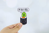 Emii Creations On a Roll Vinyl Sticker