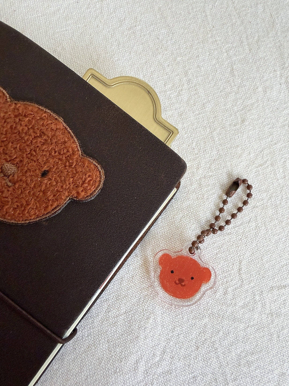 Bloom Paper Studio Choco Bear Acrylic Charm
