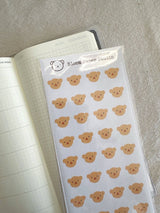 Bloom Paper Studio Vanilla Bear Stickers