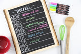 Bistro Chalk Fine Point Markers - Fluorescent A - Set of 4
