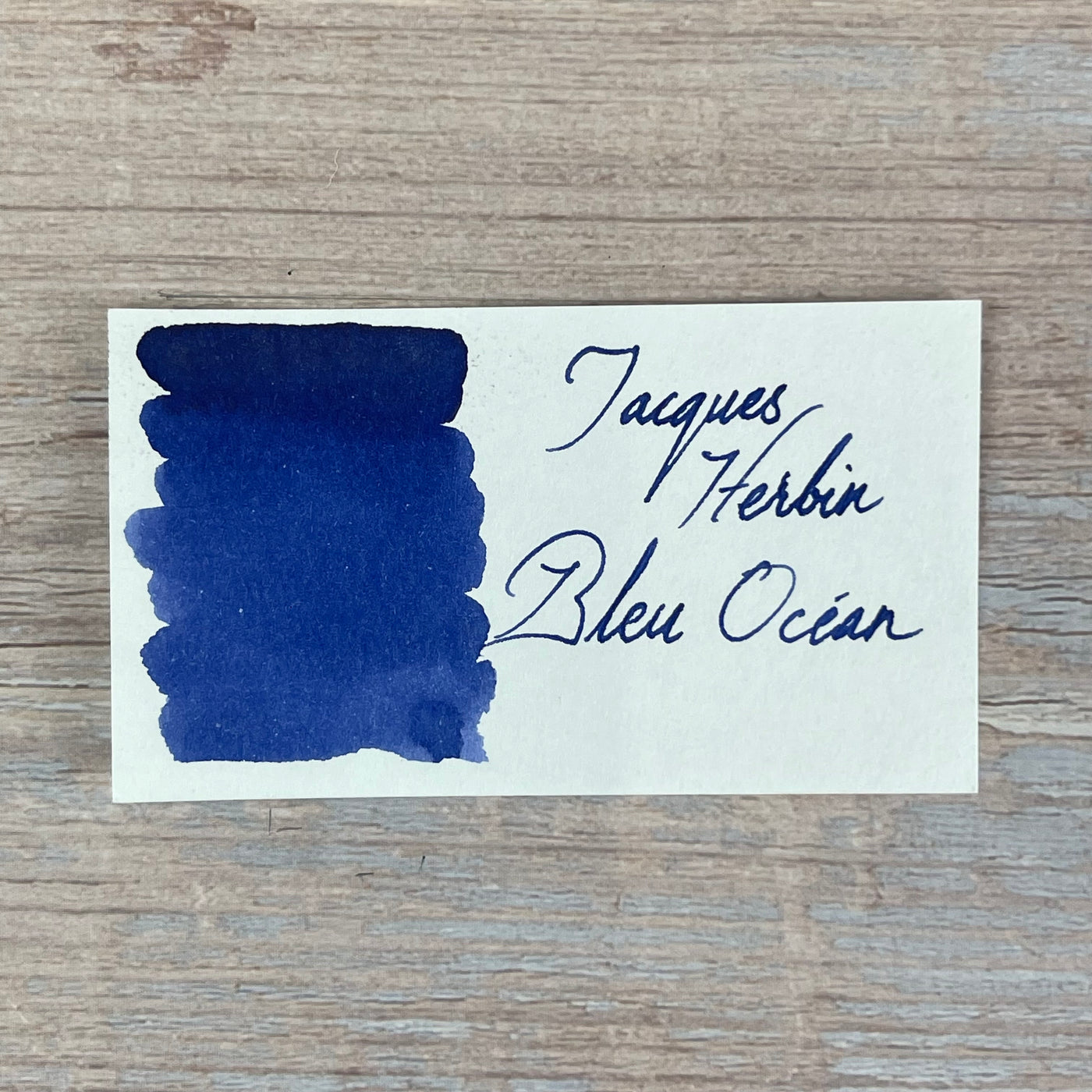 Jacques Herbin 1670 Ink - Blue Ocean - 50ml Bottled Ink