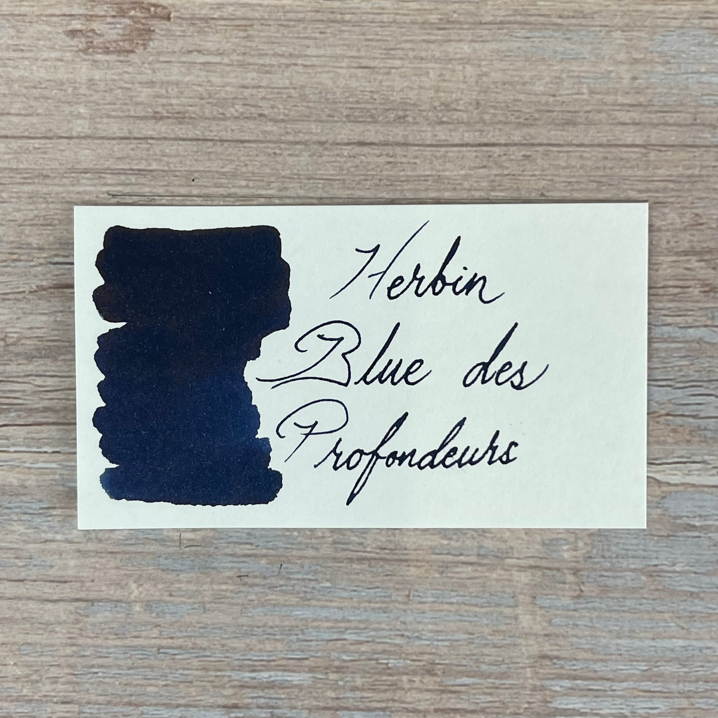 Jacques Herbin Bleu des Profondeurs - 30ml Bottled Ink