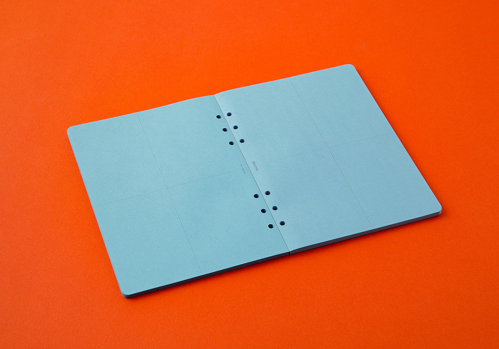 Plotter Blue Paper - 2mm Grid Quadrant Graph - 50 sheets (A5 Size)