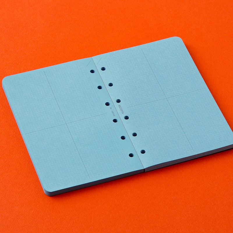 Plotter Refill Memo Pad - Blue Paper - Dot Grid - Mini Size