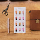 Sarica Studio Assorted Boba Stickers