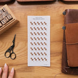Sarica Studio Brass Push Pin Stickers