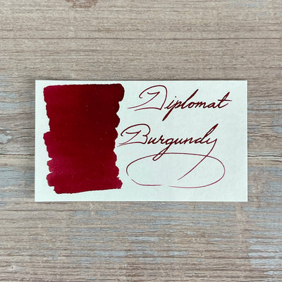 Diplomat Burgundy - 30ml Bottled Ink